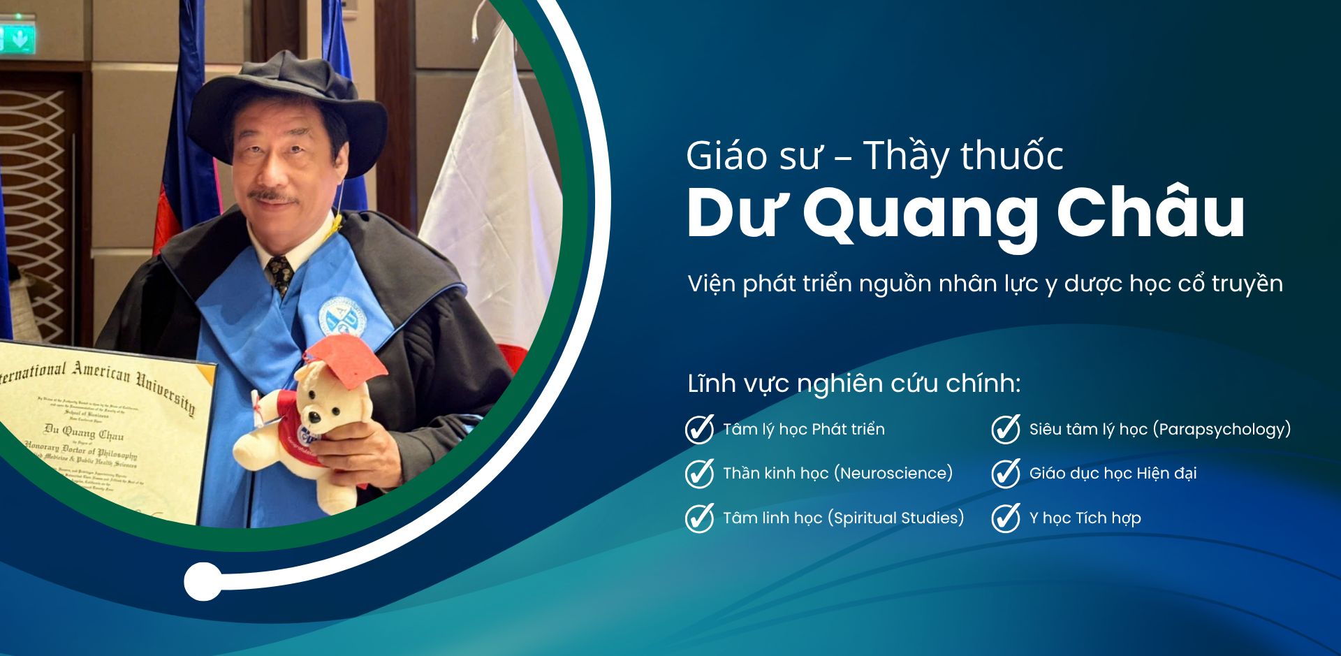 GIỚI THIỆU VIỆN PHÁT TRIỂN NGUỒN NHÂN LỰC VÀ Y DƯỢC HỌC CỔ TRUYỀN
