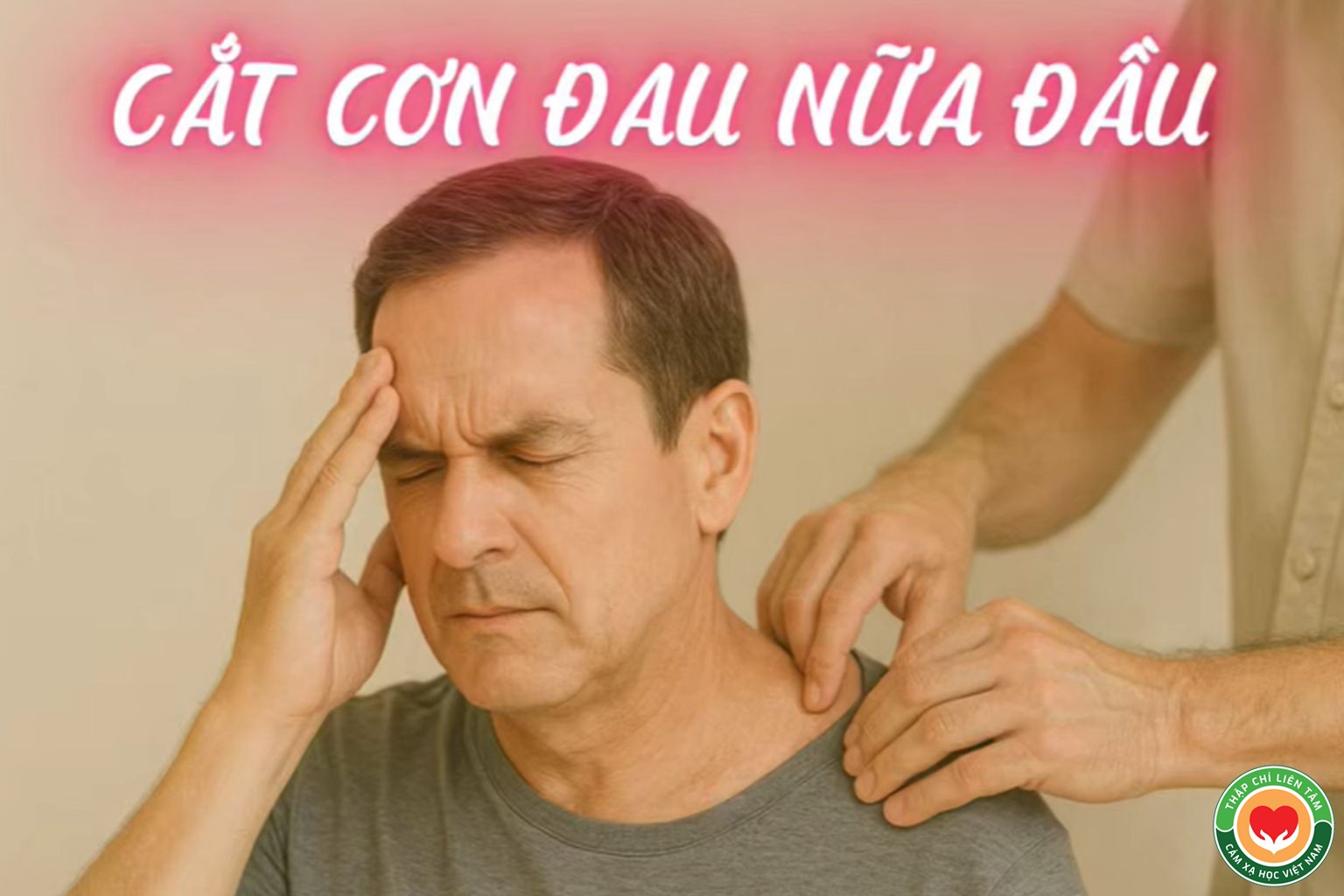 Cắt Cơn Đau Nửa Đầu Cấp Tính Bằng Bấm Huyệt Thập Chỉ Liên Tâm (bài 3)