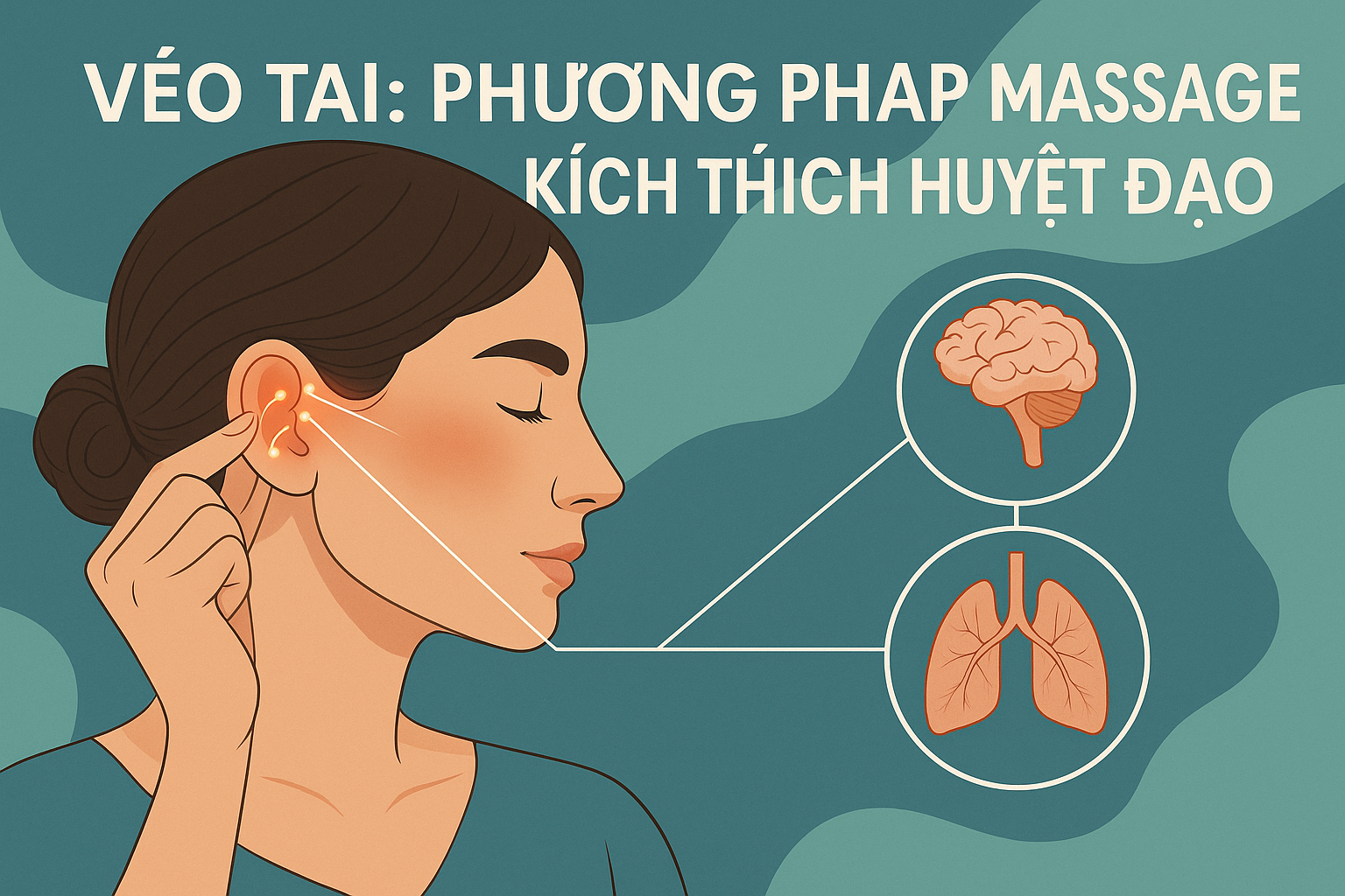 Massage Véo Tai: Bí Quyết Cải Thiện Tuần Hoàn Và Bảo Vệ Sức Khỏe (bài 9)