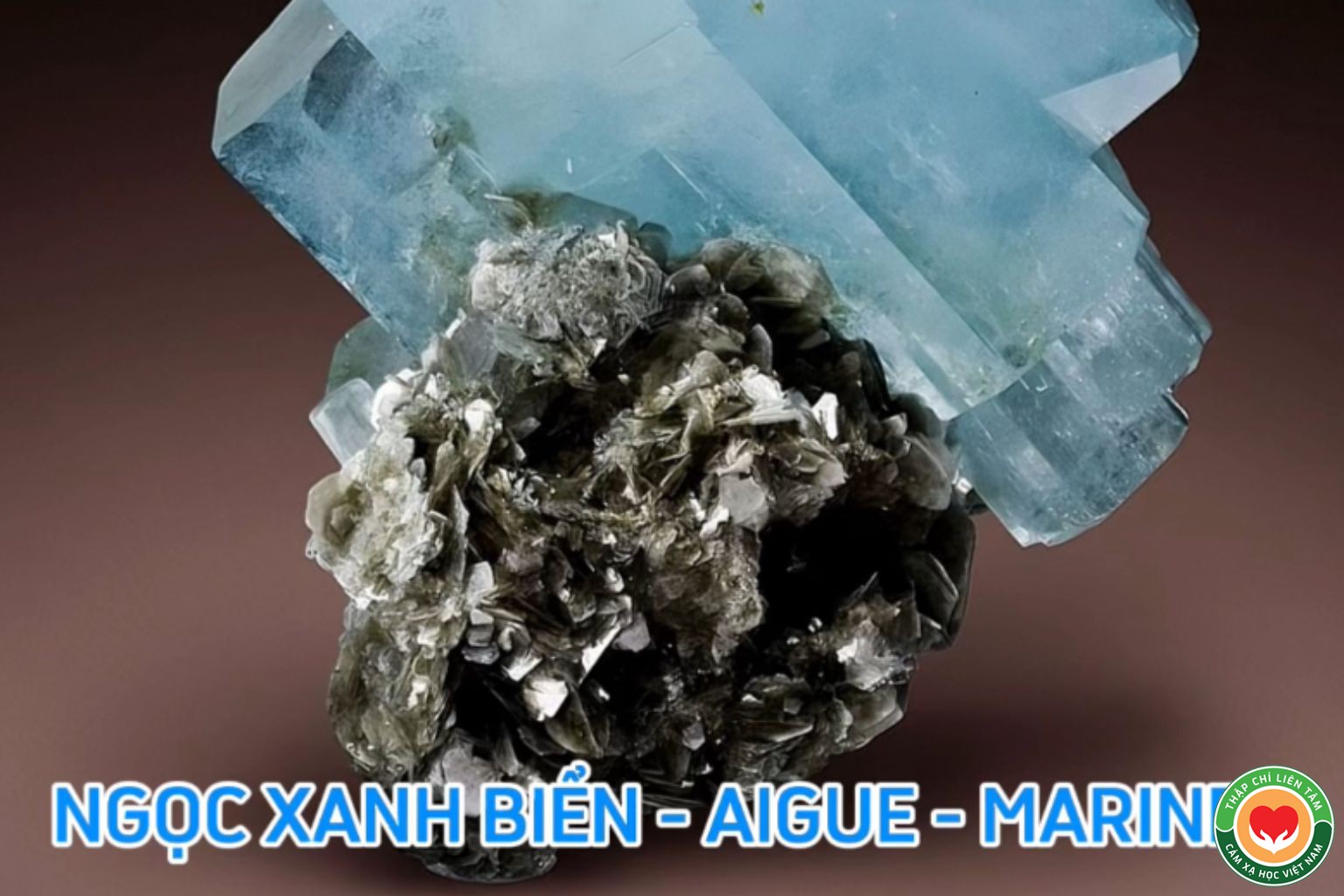 Ngọc Xanh Biển (Aigue-marine): Ý Nghĩa và Tác Dụng Chữa Lành (bài 35)