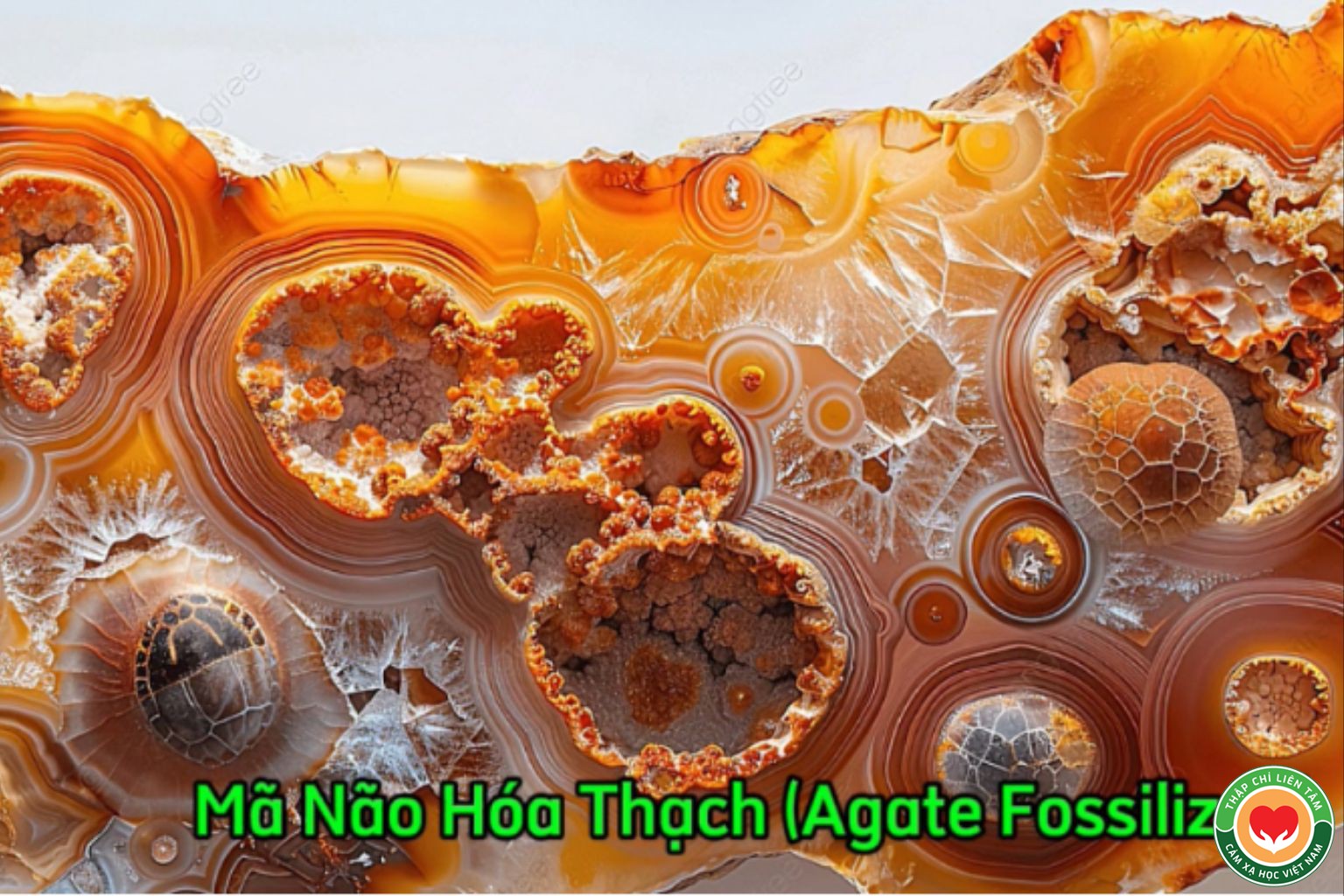 Thạch Trị Liệu: Ý Nghĩa và Tác Dụng của Mã Não Hóa Thạch (bài 33)