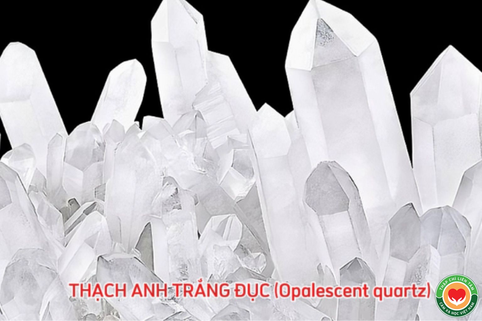 Ý Nghĩa Màu Trắng Đục với Tinh Thể Thạch Anh và Đá Quý (bài 24)