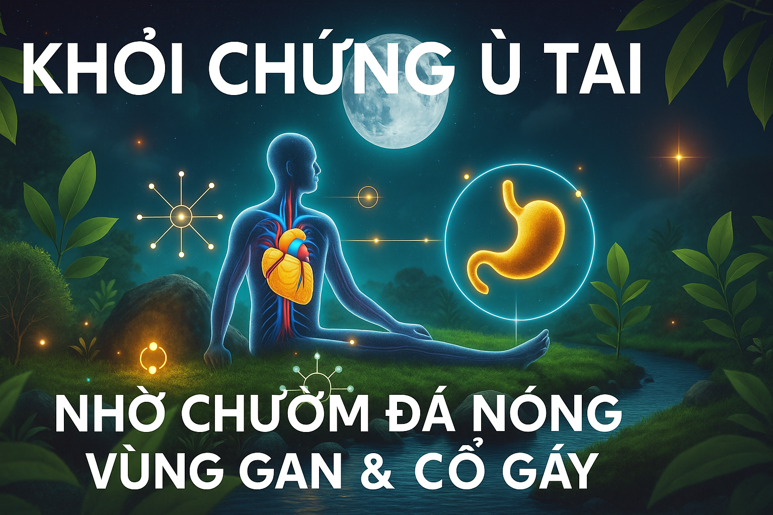 Khỏi Chứng Ù Tai Nhờ Chườm Đá Nóng Vùng Gan & Cổ Gáy (Bài 20)