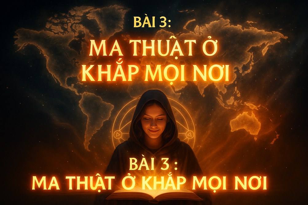 Ma Thuật Ở Khắp Mọi Nơi (Bài 03)