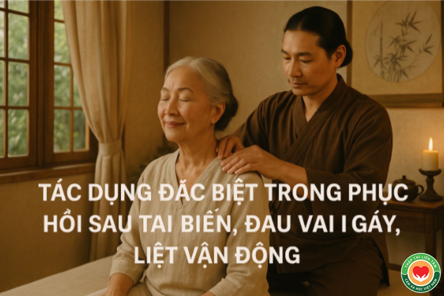 Phục Hồi Sau Tai Biến và Đau Vai Mãn Tính Bằng Thập Chỉ Liên Tâm (bài 59)