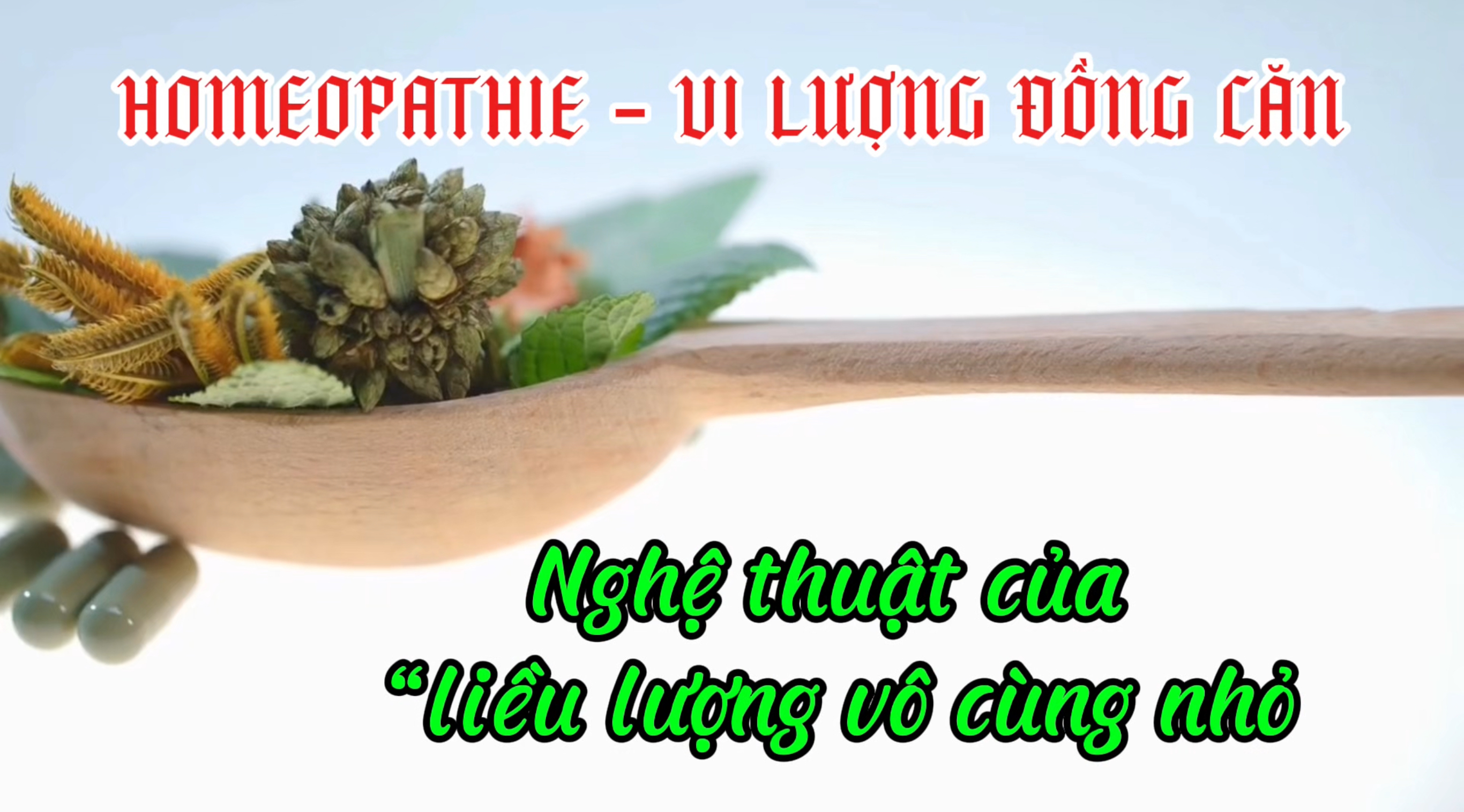 Nghệ thuật của “liều lượng vô cùng nhỏ” (Bài 05 - 1)