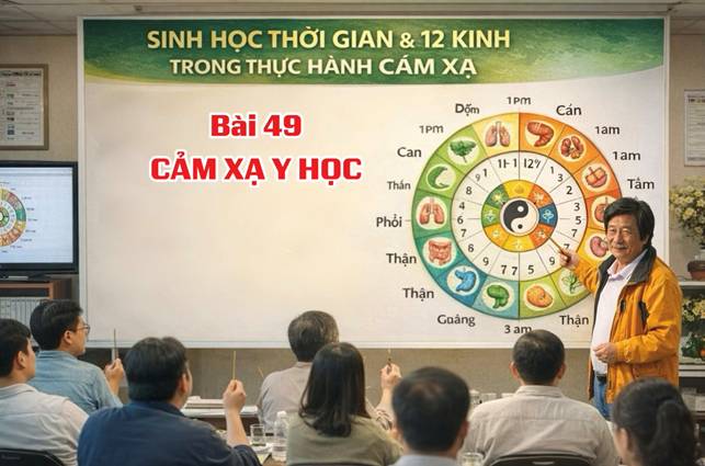 Sinh Học Thời Gian & 12 Kinh Trong Thực Hành Cảm Xạ (Bài 54)